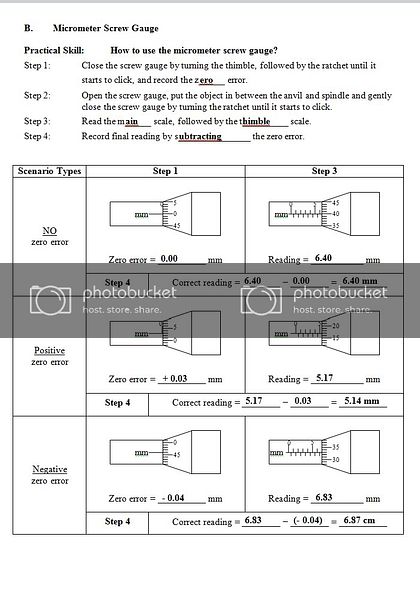 vernier caliper worksheet with answers